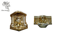 Les ornements funèbres de cercueil de modèle du Christ, les produits funèbres pp réutilisent des matériaux