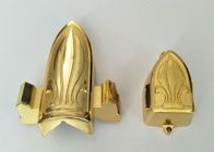 Petits accessoires religieux de cercueil, coins de cercueil honorés d'or