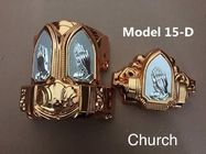 Accessoires de cercueil du modèle 15# de décoration de cercueil de coins de cercueil de pp Reycle