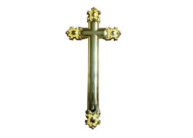 × funèbre adapté aux besoins du client 20,8 cm de la taille 44,8 de décoration de crucifix en plastique de cercueil