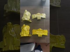 Garniture durable de cercueil de matériel de coin de cercueil en plastique de qualité supérieure