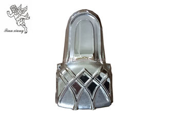 Sliver Funeral Coffin Corner 5B # , Professionnal Casket Accessories Suppliers
