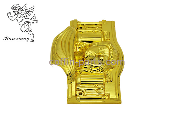 Accessoires américains de cercueil de style, garnitures en plastique faisantes le coin de cercueil de cercueil avec du fer Tubesv