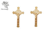 × croisé 16cm, crucifix différent de la taille 29 de fabricant de cercueil de cercueil de Jésus 4# de couleur