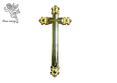 × funèbre 20,8 cm pp de la taille 44,8 de décoration de crucifix standard de cercueil matériel