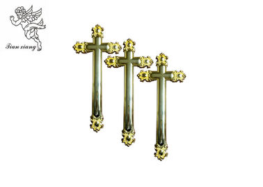 × funèbre 20,8 cm pp de la taille 44,8 de décoration de crucifix standard de cercueil matériel