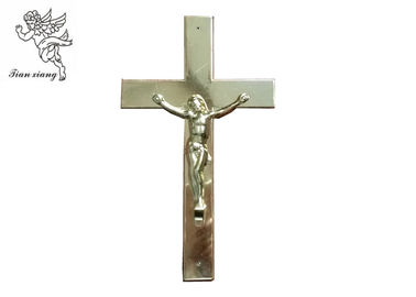 PCs pâles de cm 200 du × 14 de la taille 24 d'or de Jésus de crucifix en plastique de cercueil/Ctn TX - Jésus 6#