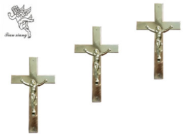 PCs pâles de cm 200 du × 14 de la taille 24 d'or de Jésus de crucifix en plastique de cercueil/Ctn TX - Jésus 6#
