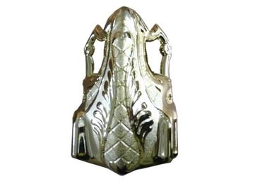 Le cercueil funèbre matériel en plastique de pp pièce pour la décoration d'or de cercueil