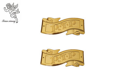 Funeral Casket Ornaments PP Recycle Material , RIP Casket Hardware Wholesale