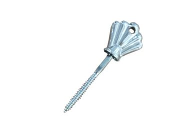 Silver Painting Coffin Screw Plastic And Metal Casket Components For Casket Fastening