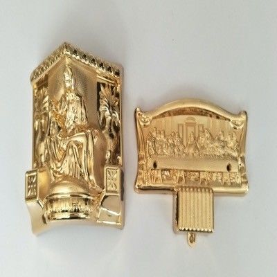 Gold Color Plastic Material Coffin Corners Model 9#