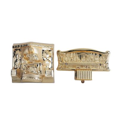 Gold Color Plastic Material Coffin Corners Model 9#