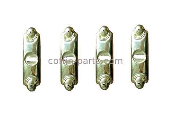 Longs accessoires parenthèse, fournisseurs de cercueil d'or pâle d'accessoires de cercueil