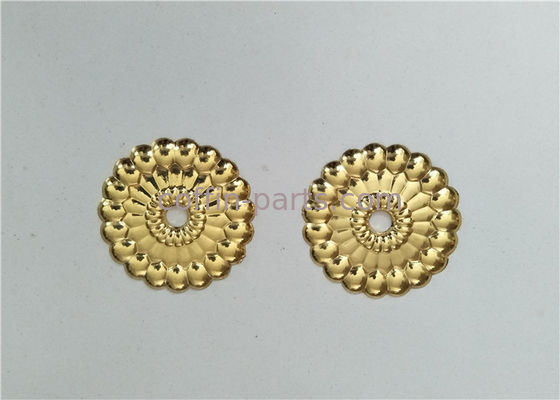 Longue parenthèse d'accessoires de cercueil de cercueil de matériel de kit de couleur en plastique d'or