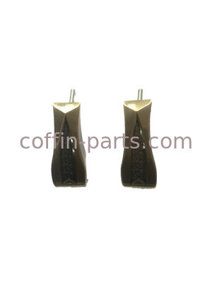 Poignées adultes de cercueil en métal de style, accessoires funèbres de cercueil de décoration