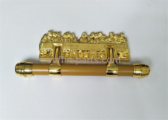 Poignées de cercueil/accessoires en plastique résistants de cercueil Metallzation d'or